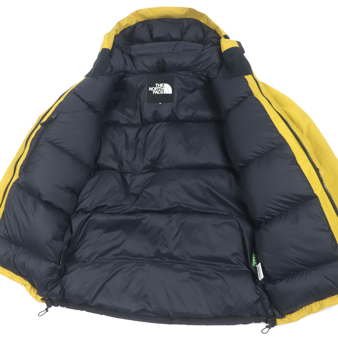 素晴らしい THE NORTH FACE ダウンジャケット MOUNTAIN DOWN JACKET イエロー ブラック メンズ M ND92237