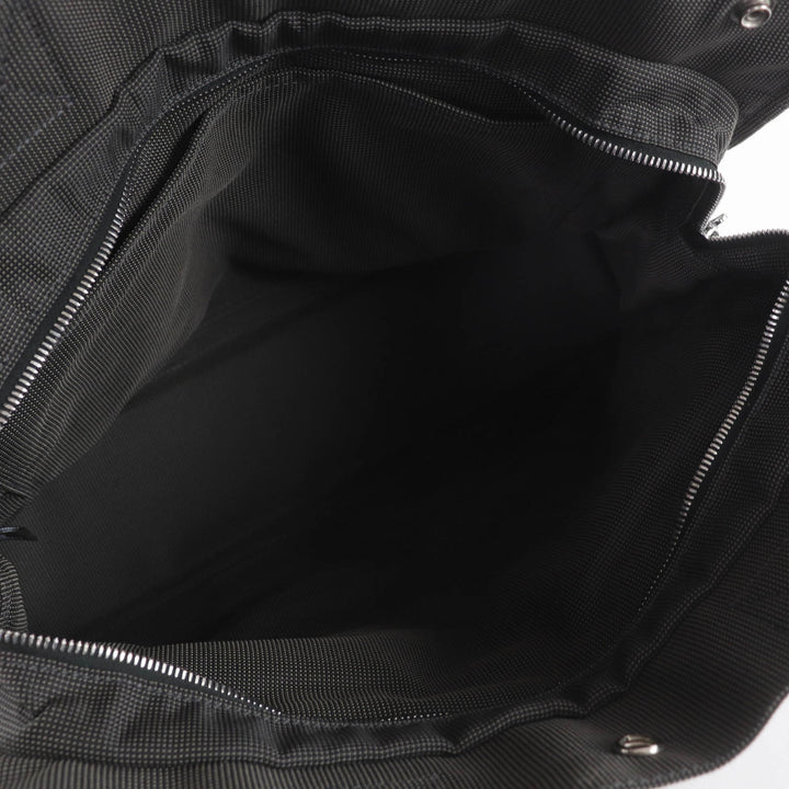 素晴らしいHERMESハンドバッグ Her Line MM キャンバストートバッグ カデナとキー付き グレー