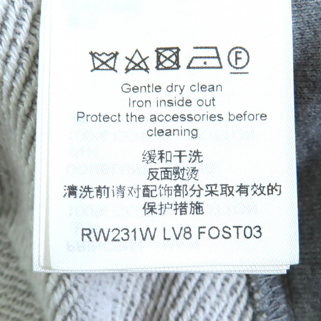 Excellent LOUIS VUITTON hoodie LV Flight Mode Cropped Hoodie Logo Chain 26 1AAOLZ