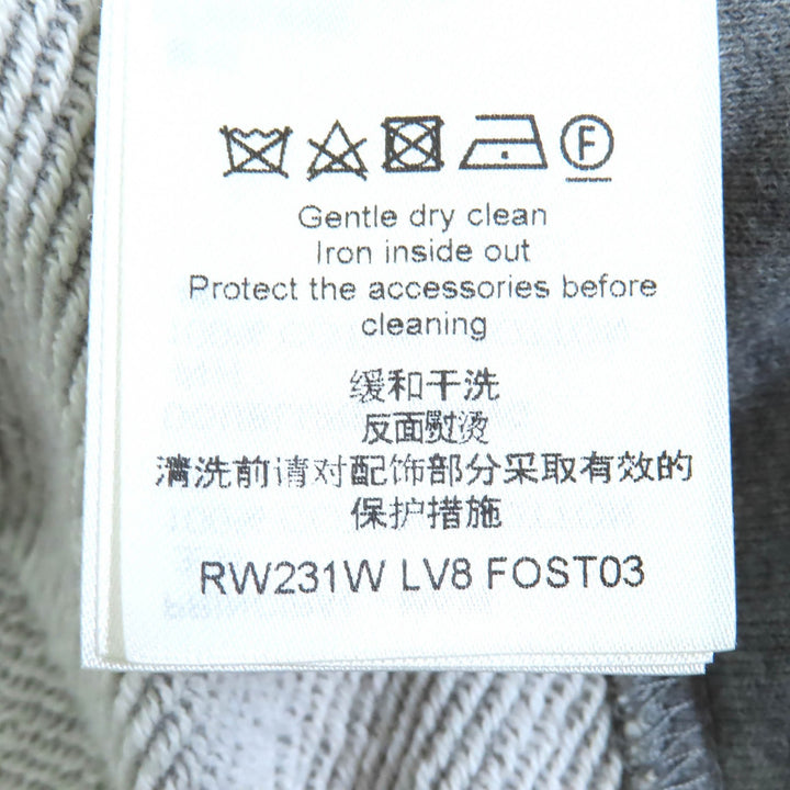 Excellent LOUIS VUITTON hoodie LV Flight Mode Cropped Hoodie Logo Chain 26 1AAOLZ