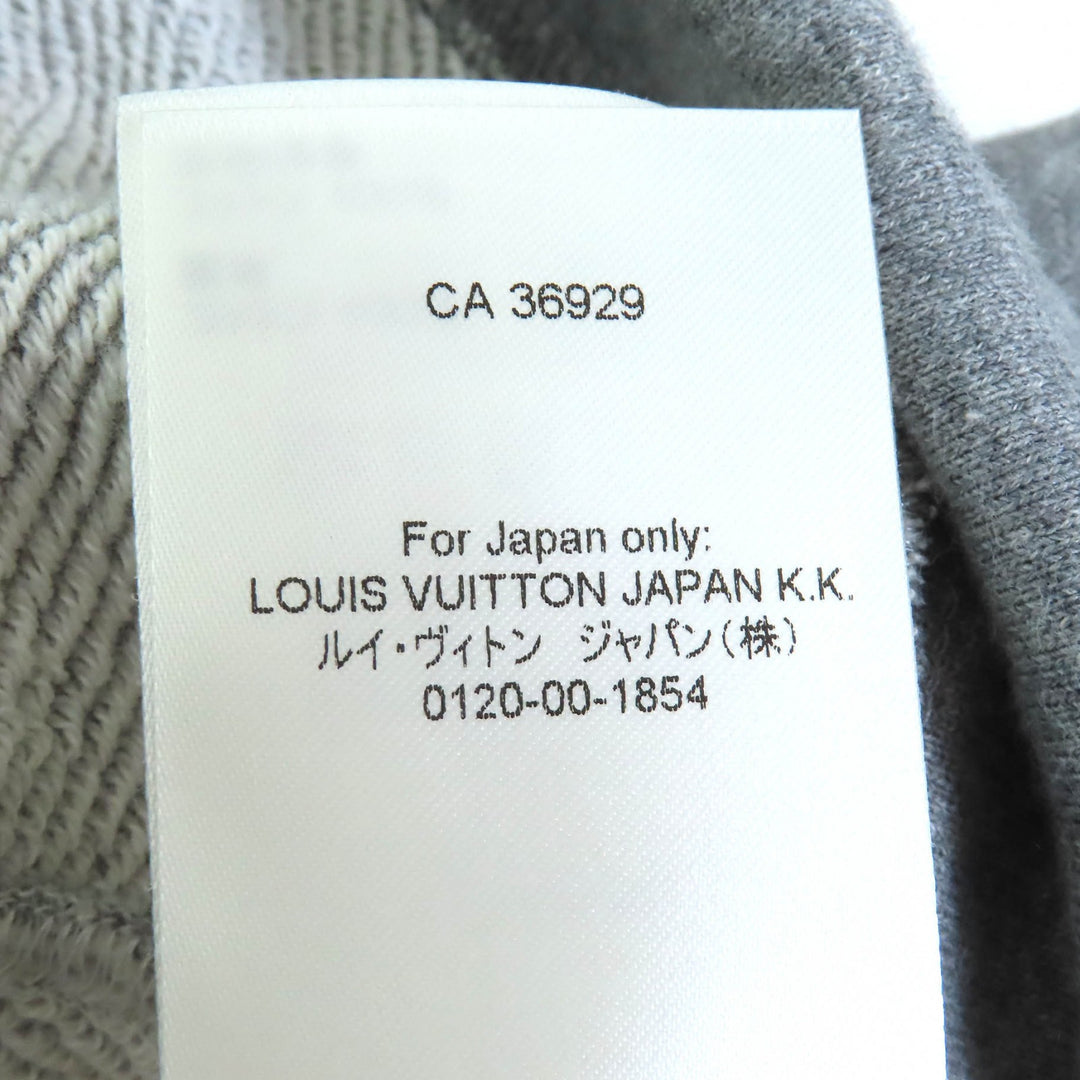 Excellent LOUIS VUITTON hoodie LV Flight Mode Cropped Hoodie Logo Chain 26 1AAOLZ