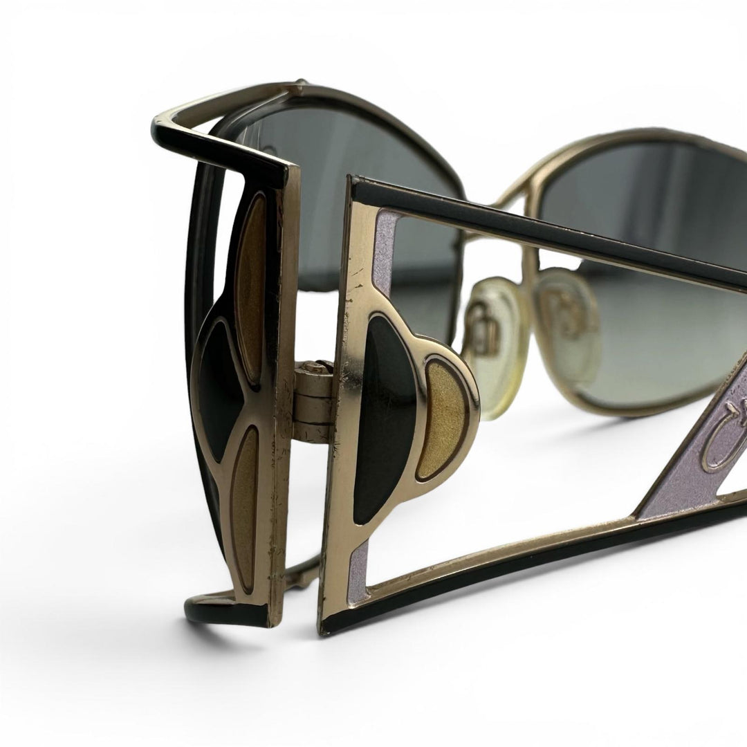 Great CAZAL sunglasses LEGENDS Square Aviator Type black mens MOD953