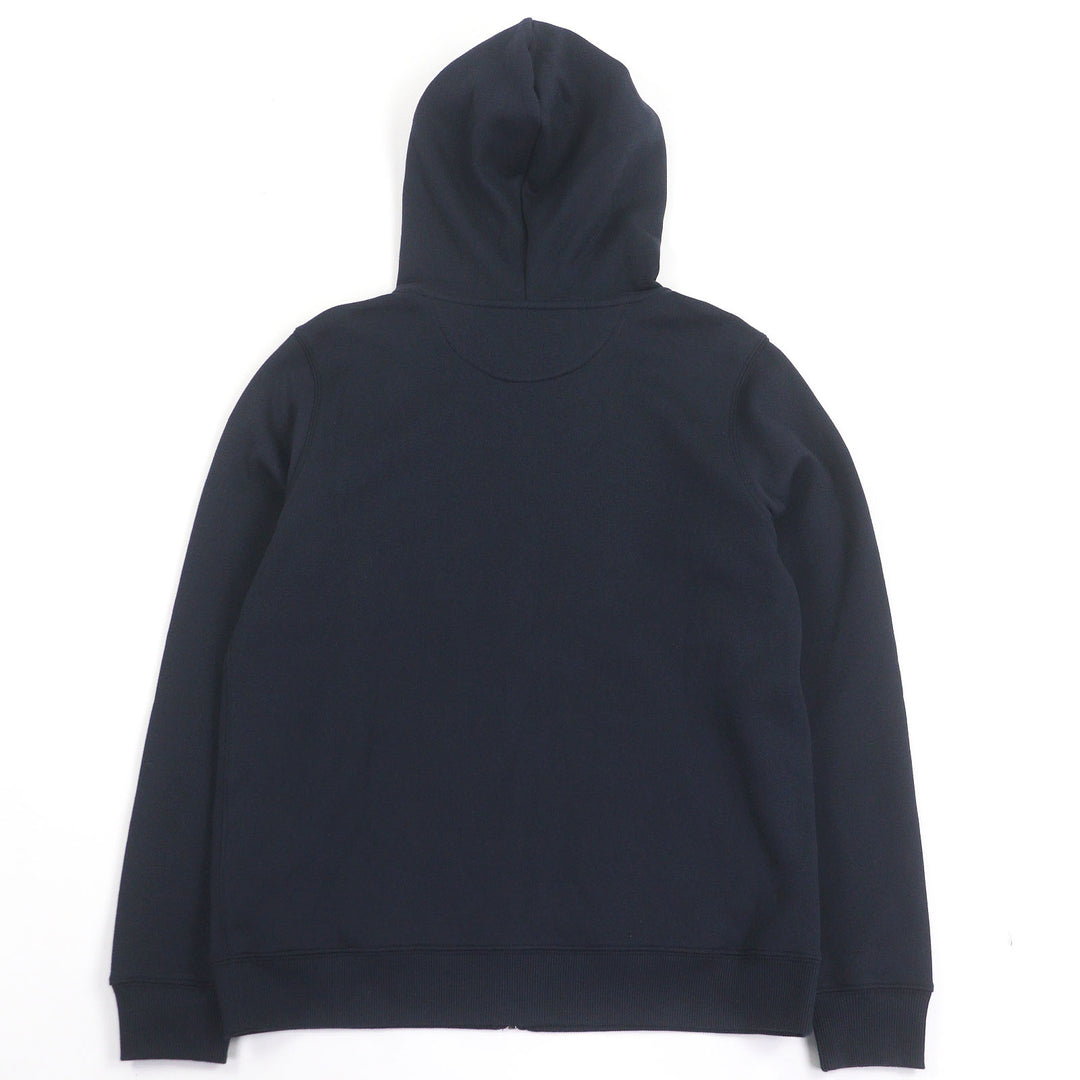 新品 VALENTINO パーカー ロゴプリント ネイビー コットン メンズ XS 5V3MF27QA8D