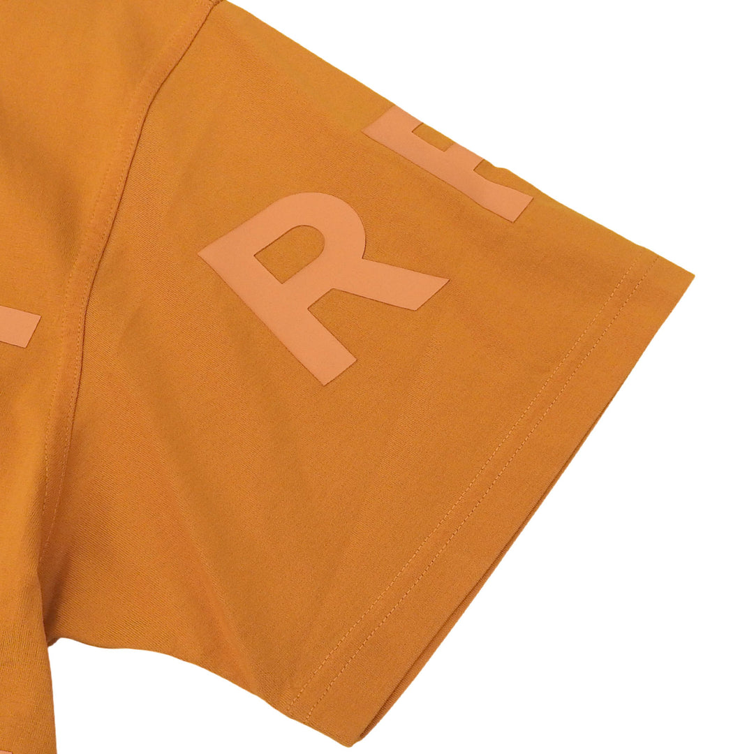 Excellent BURBERRY Short sleeve T-shirt Orange cotton mens L 8040692