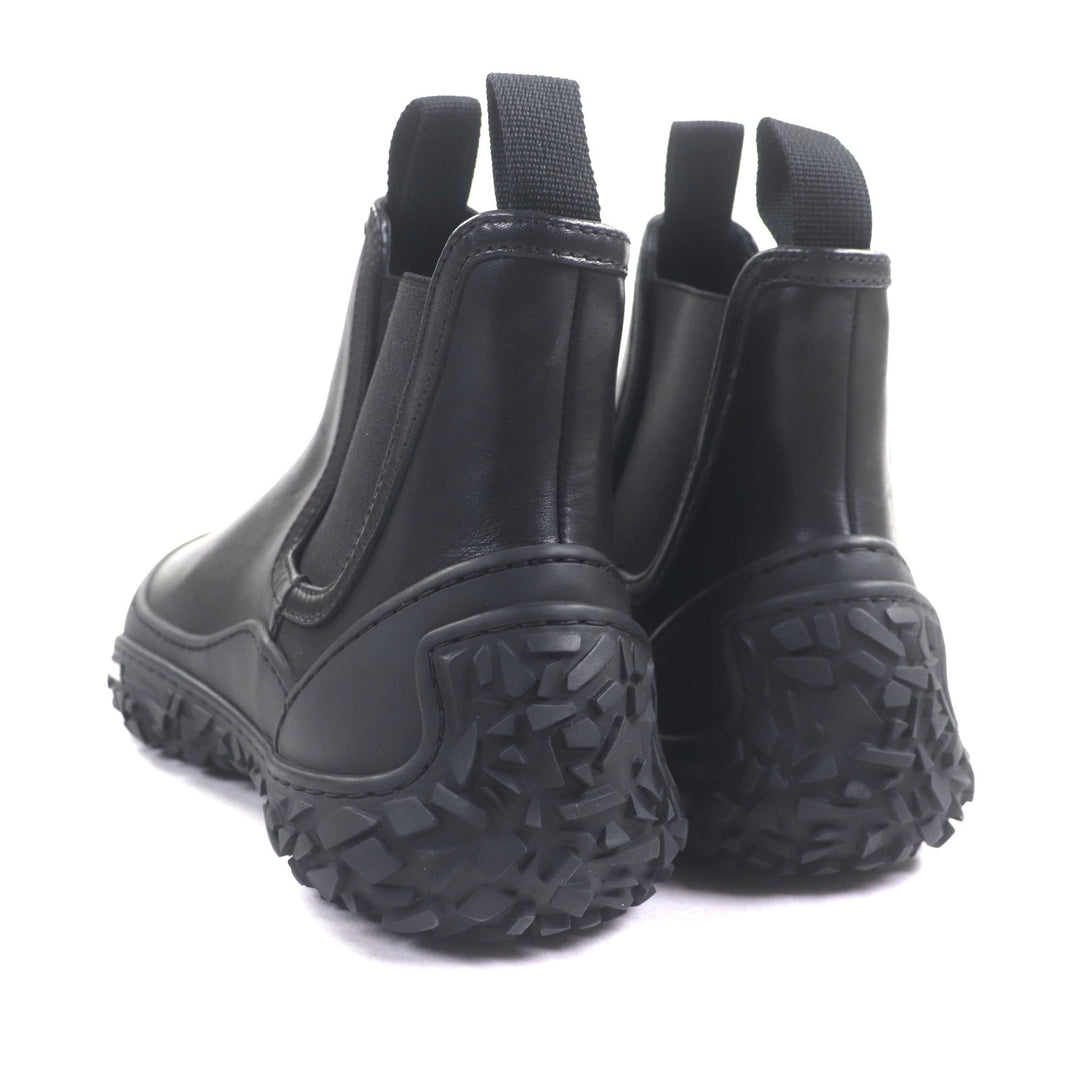 Excellent DIOR short boots B28 black leather mens 41