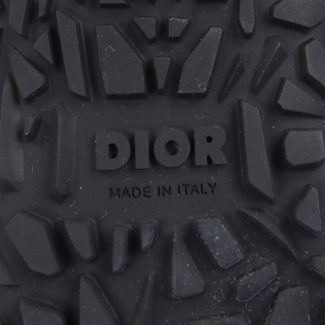 DIOR ショートブーツ B28 ブラックレザー メンズ 41