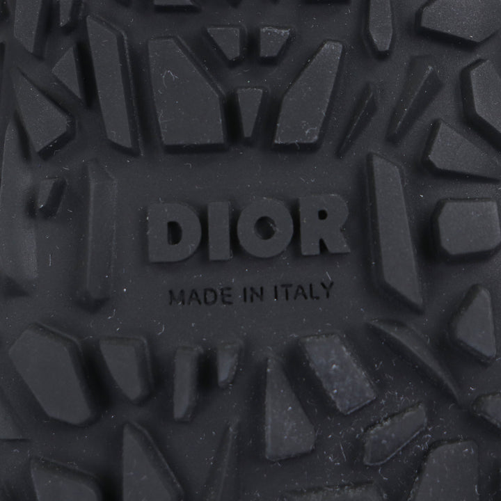 DIOR ショートブーツ B28 ブラックレザー メンズ 41