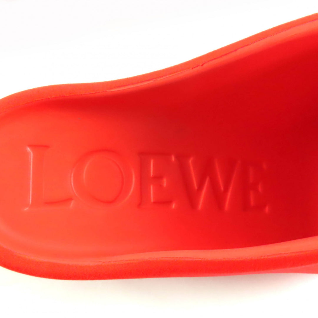 Pristine LOEWE Sandals Terraform Clogs Neon orange Women 36 L814V29X15