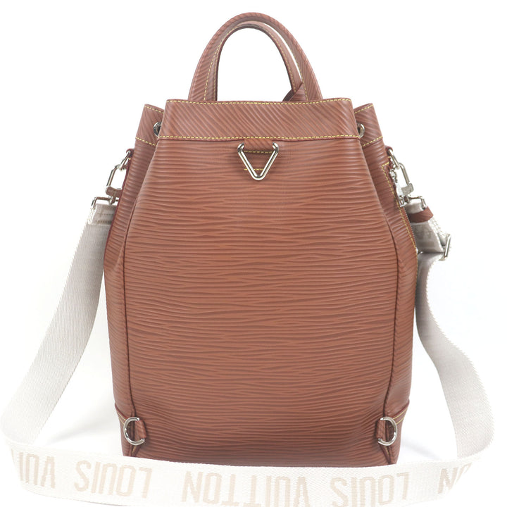 LOUIS VUITTON ハンドバッグ マキシノエ スリング 2WAY ショルダーバッグ ブラウン エピ XL メンズ M23117