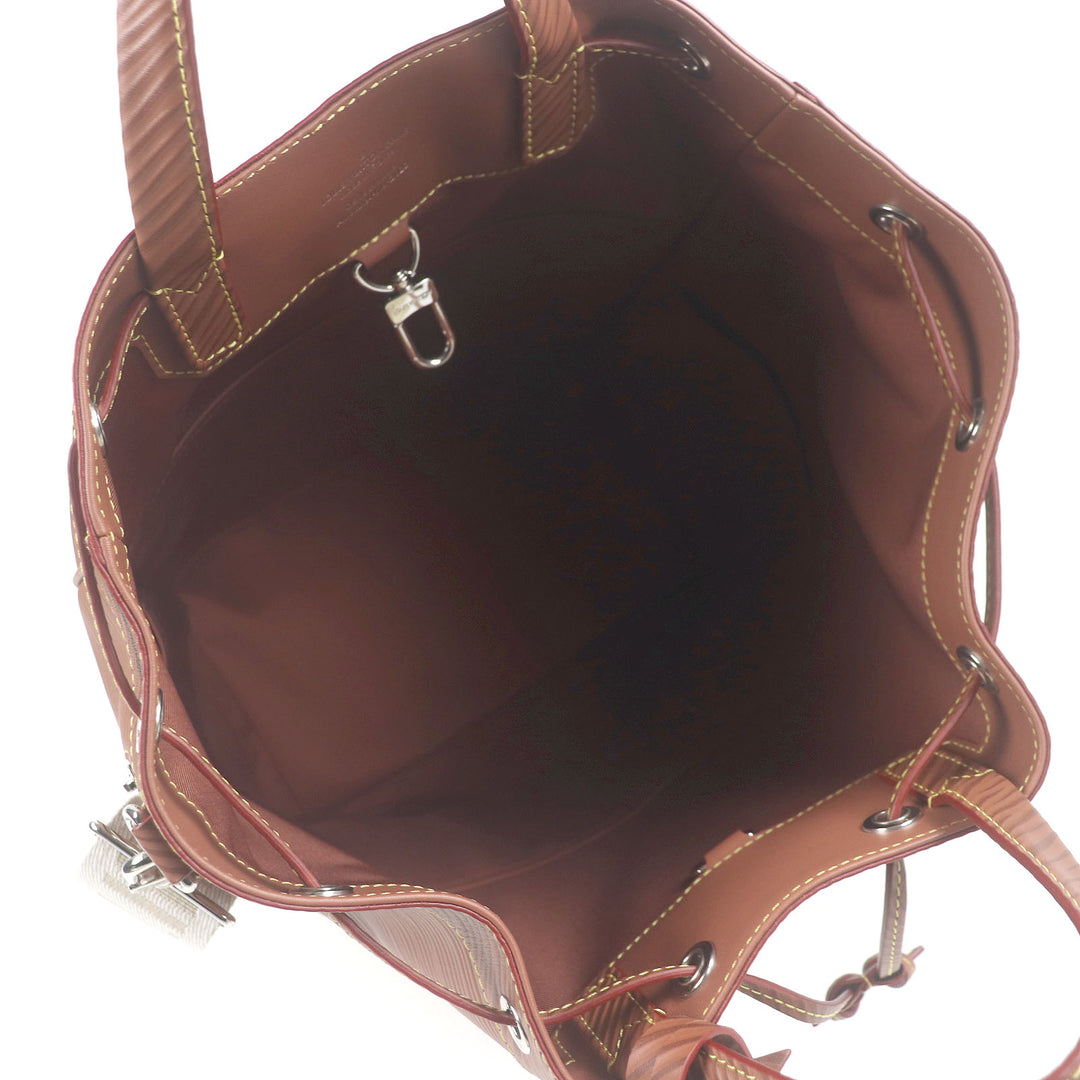 LOUIS VUITTON ハンドバッグ マキシノエ スリング 2WAY ショルダーバッグ ブラウン エピ XL メンズ M23117