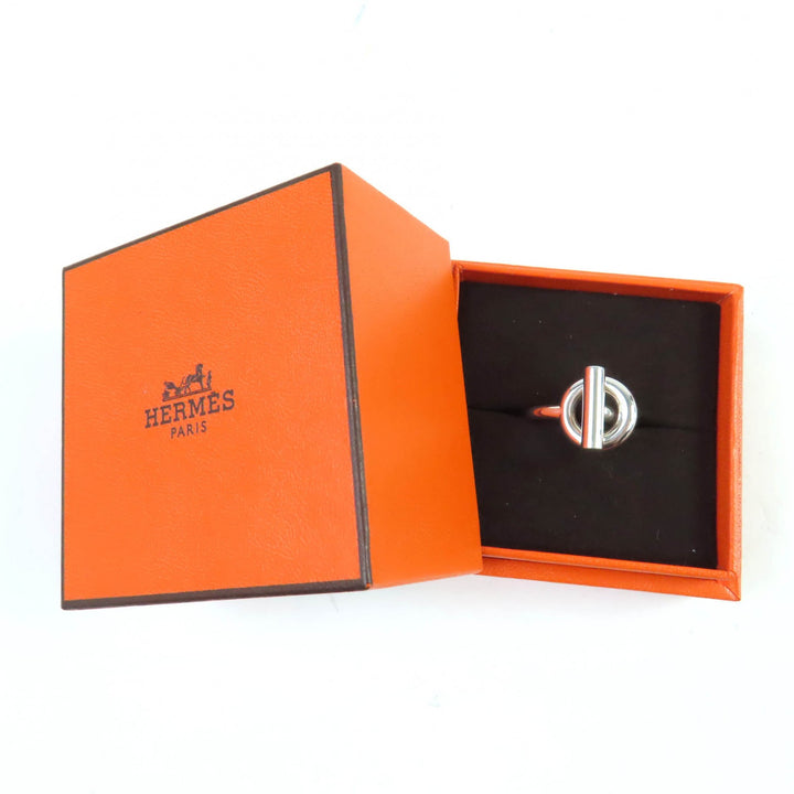 HERMES リング エシャップ MM リング シルバー AG925 レディース 50