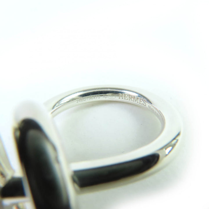 HERMES リング エシャップ MM リング シルバー AG925 レディース 50