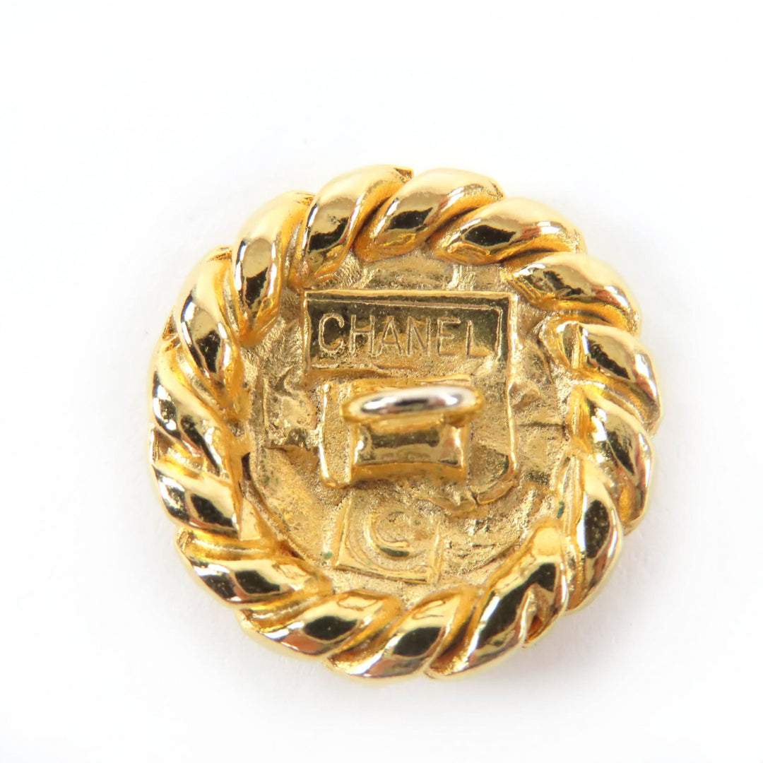 Great CHANEL COCO Mark COCO Button Metal Buttons Set of 10 gold Women
