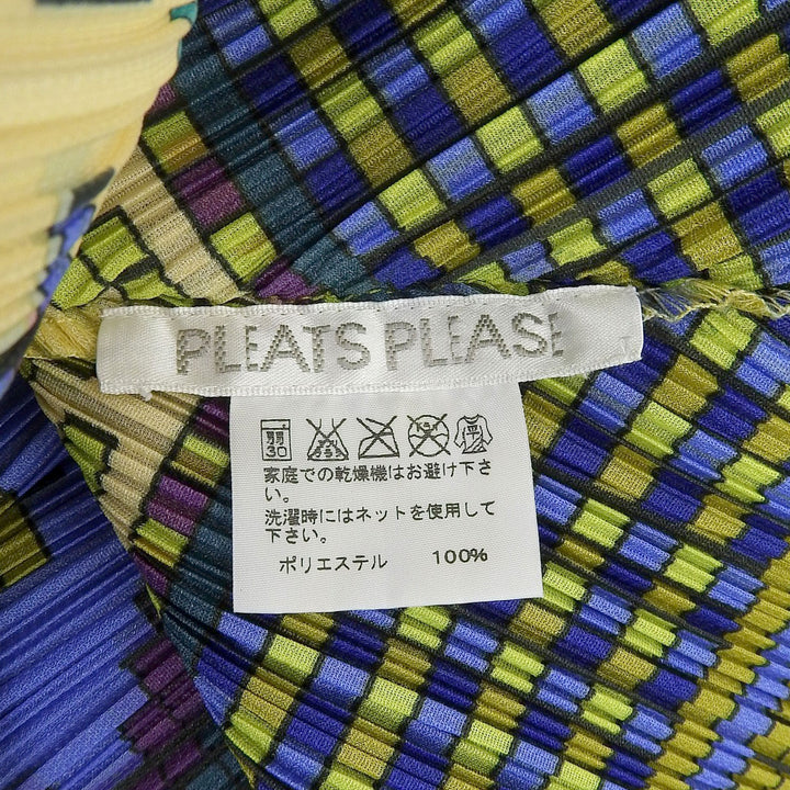 PLEATS PLEASE Tシャツ マルチポリエステル レディース 3 PP03-JK554 美品