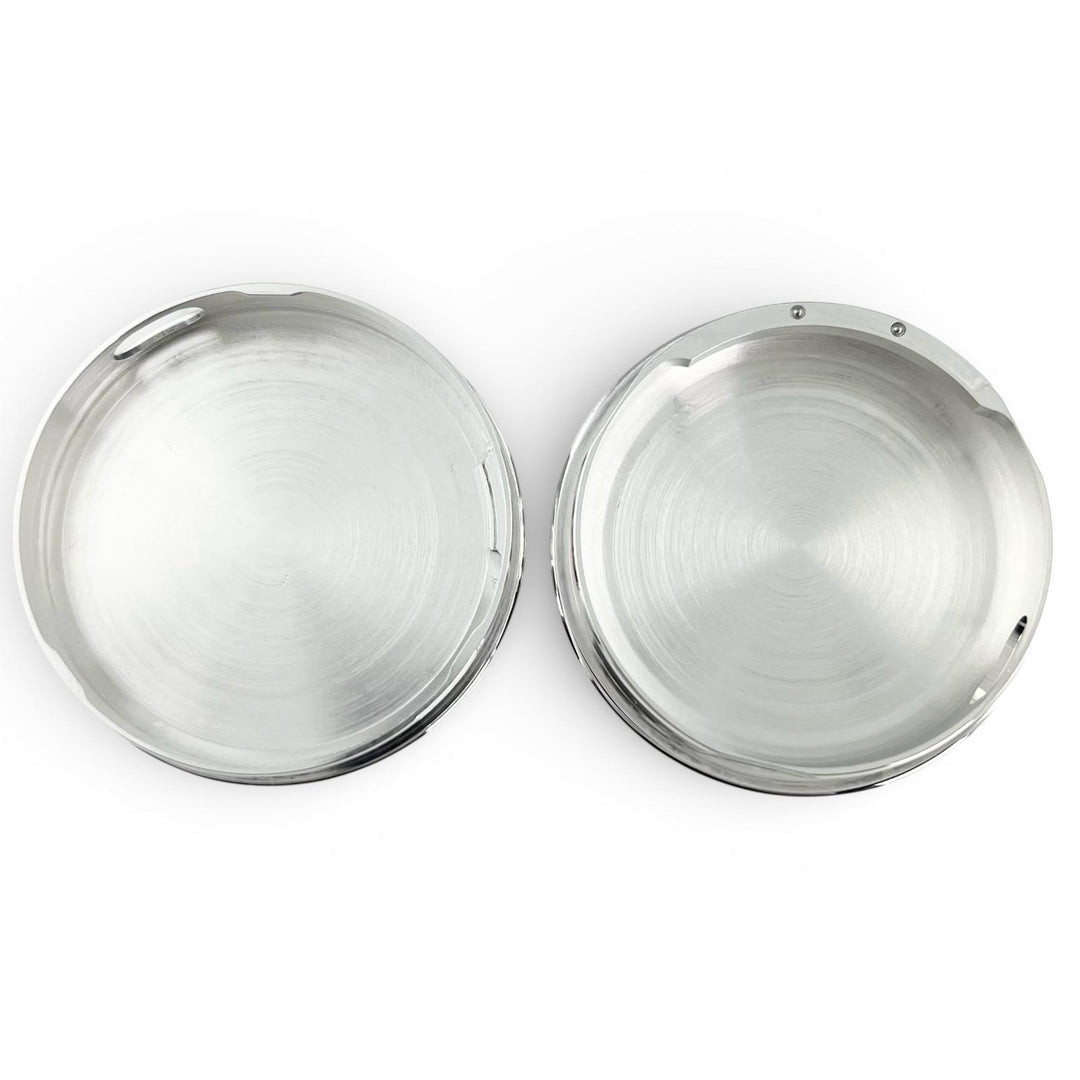 Great HERMES Other accessories Serie Round Pill Case Silver Women