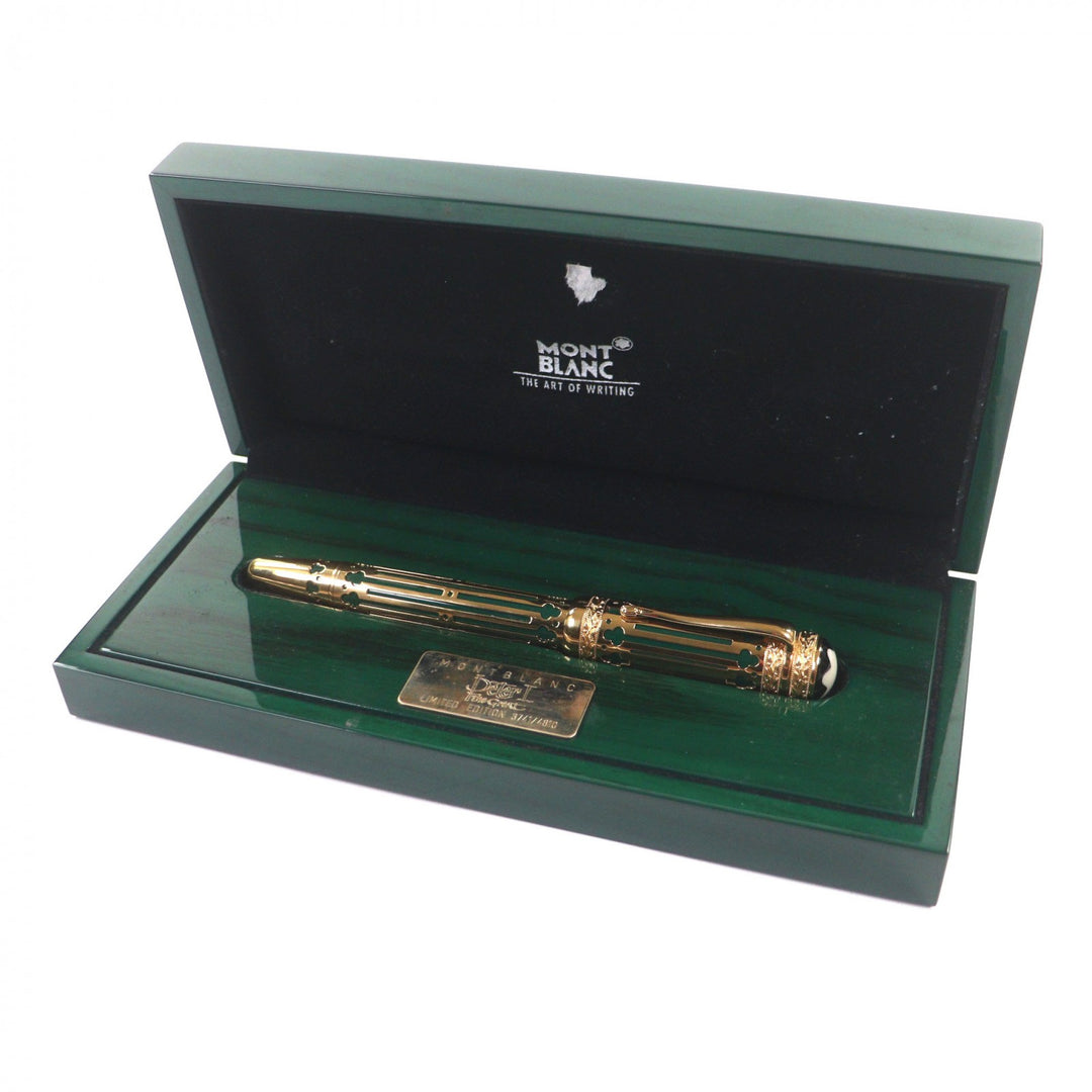 Great MONTBLANC fountain pen gold 18K mens
