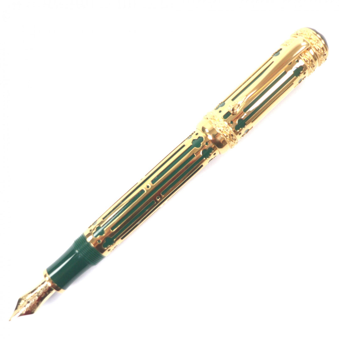 Great MONTBLANC fountain pen gold 18K mens