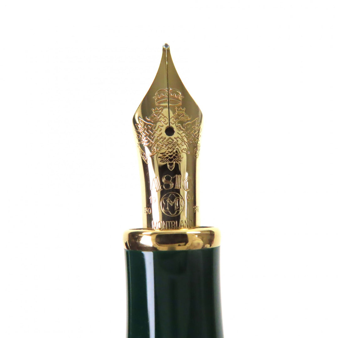 Great MONTBLANC fountain pen gold 18K mens
