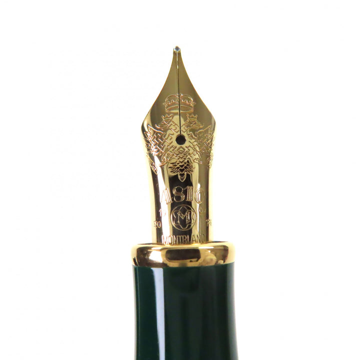 Great MONTBLANC fountain pen gold 18K mens