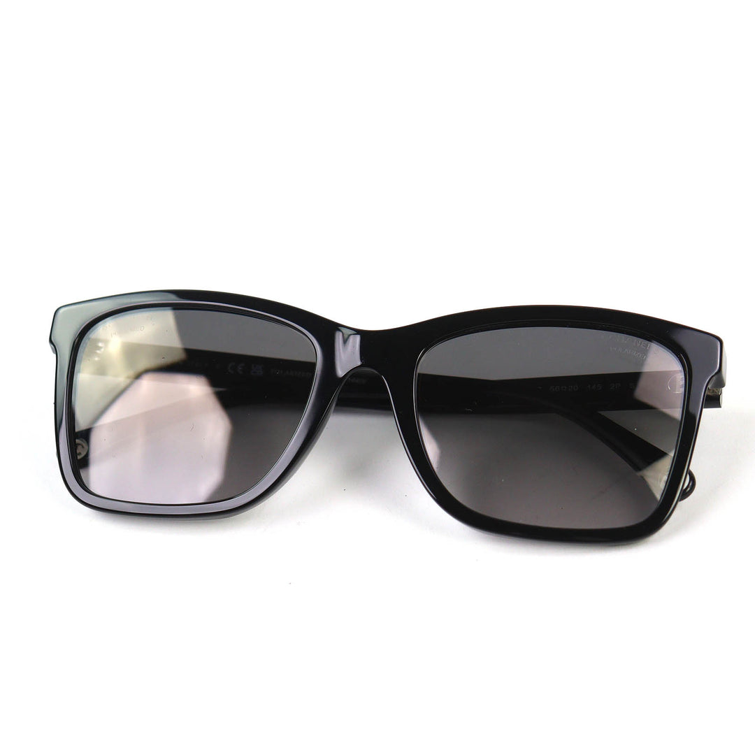 Excellent CHANEL Rectangle Shape Sunglasses COCO Mark logo eyewear 5551-U