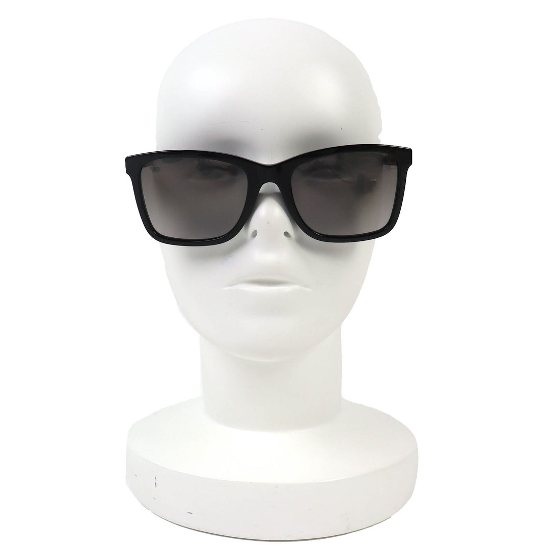 Excellent CHANEL Rectangle Shape Sunglasses COCO Mark logo eyewear 5551-U