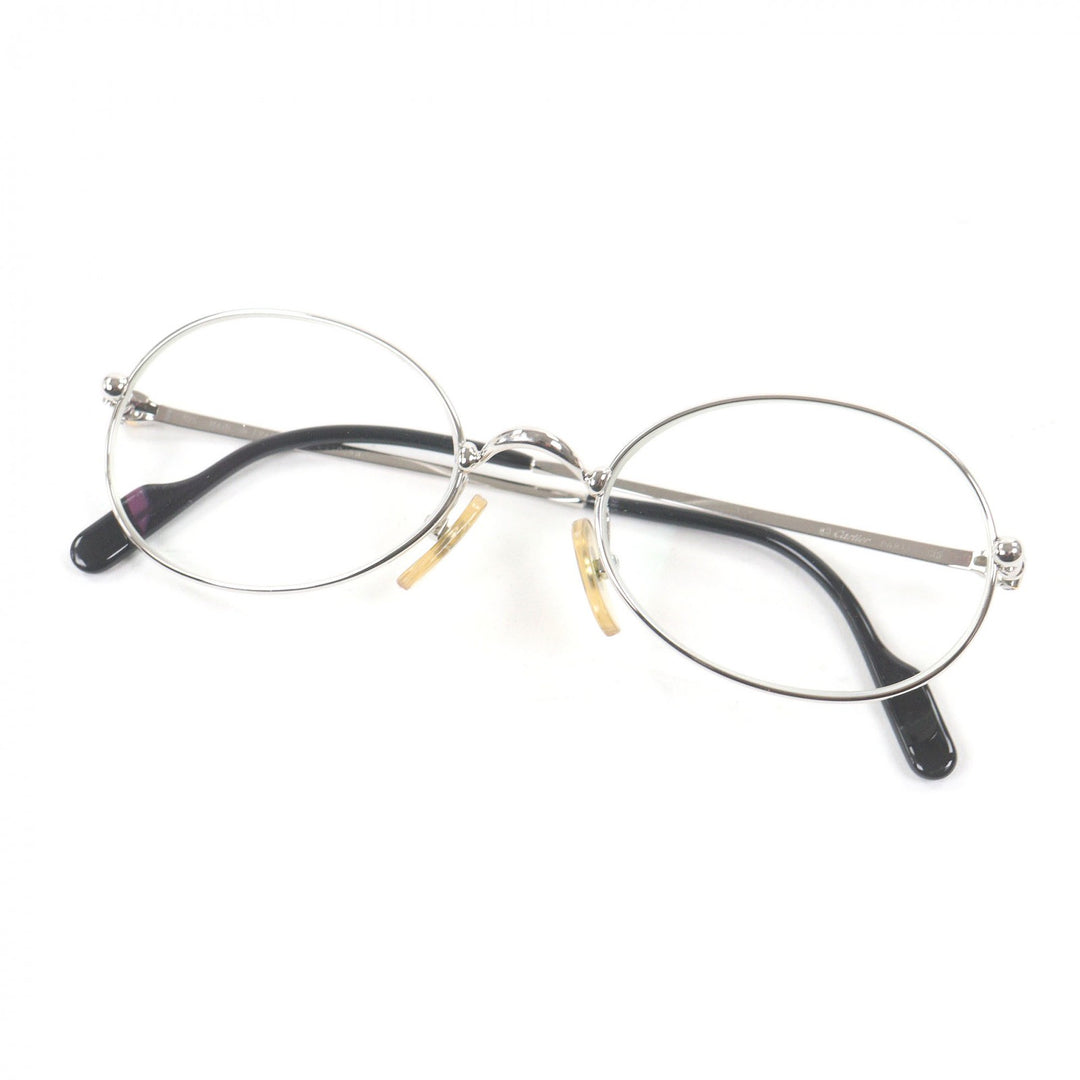 Great Cartier Glasses 135 Trinity Silver mens