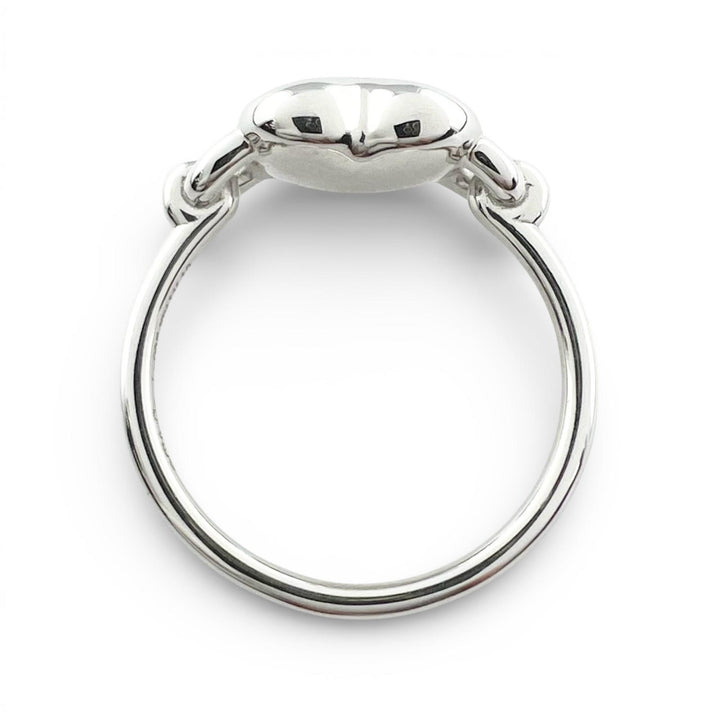 Excellent TIFFANY&Co. Ring full heart ring Current product Silver AG925 Women 18