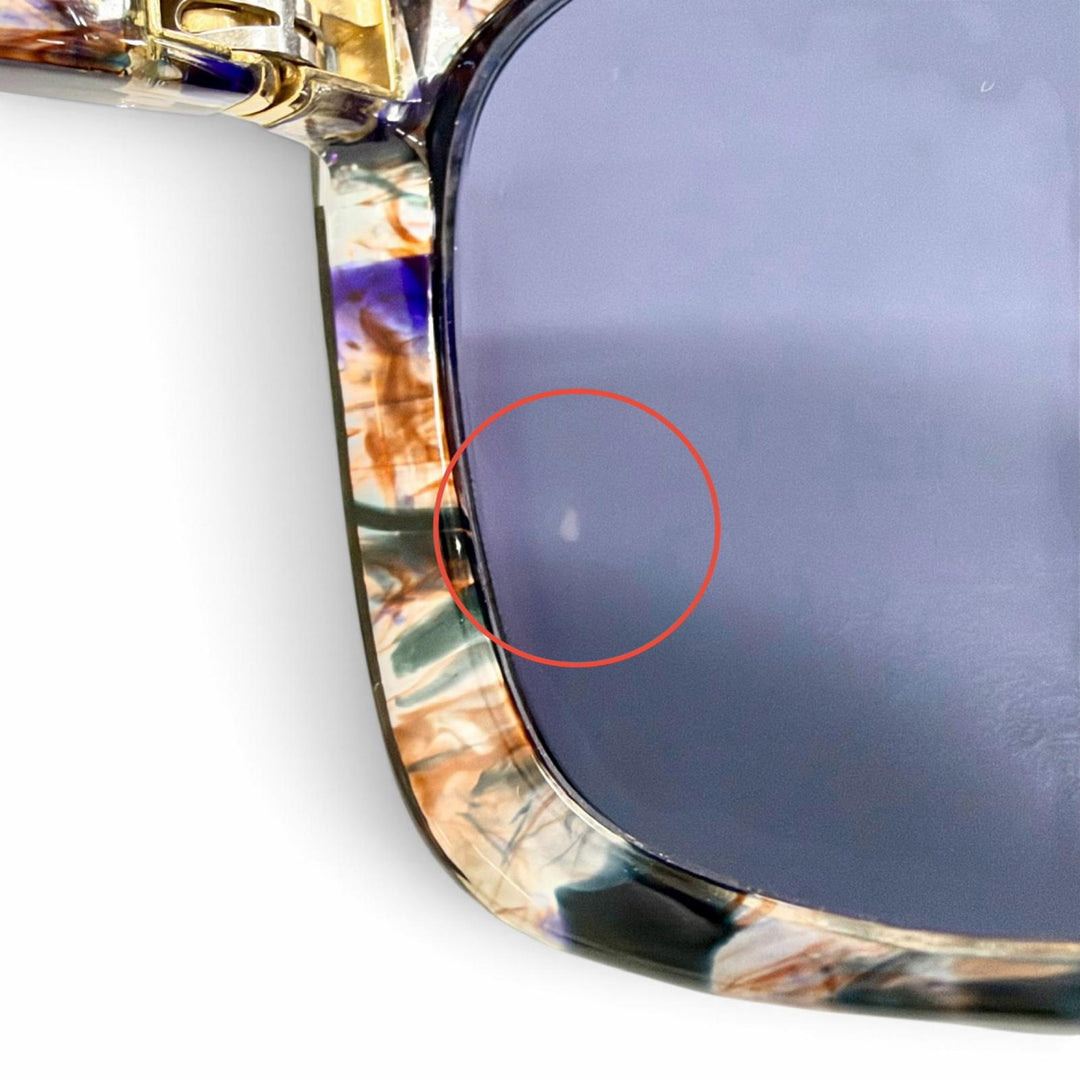 Very Good MYKITA Damir Doma sunglasses RITA Clear Marble Pattern Mirror Lens