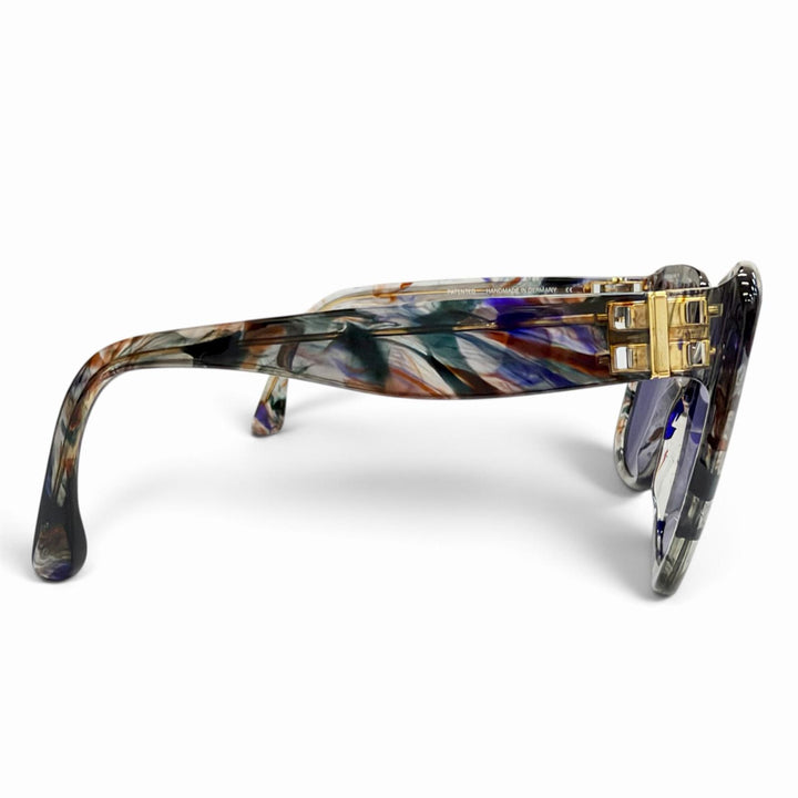 Very Good MYKITA Damir Doma sunglasses RITA Clear Marble Pattern Mirror Lens