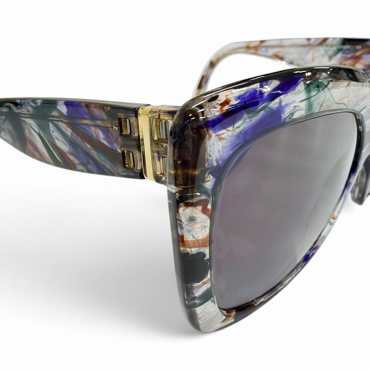 Very Good MYKITA Damir Doma sunglasses RITA Clear Marble Pattern Mirror Lens