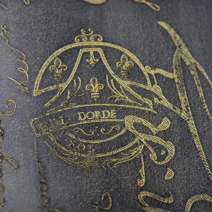 Excellent BERLUTI Tote Bag To joule Calligraphic Golden Patine Gray scritto