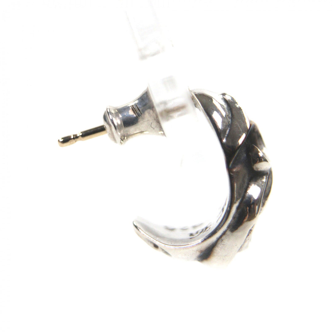 Excellent CHROME HEARTS Pierce Curved teardrop For one ear Silver 925