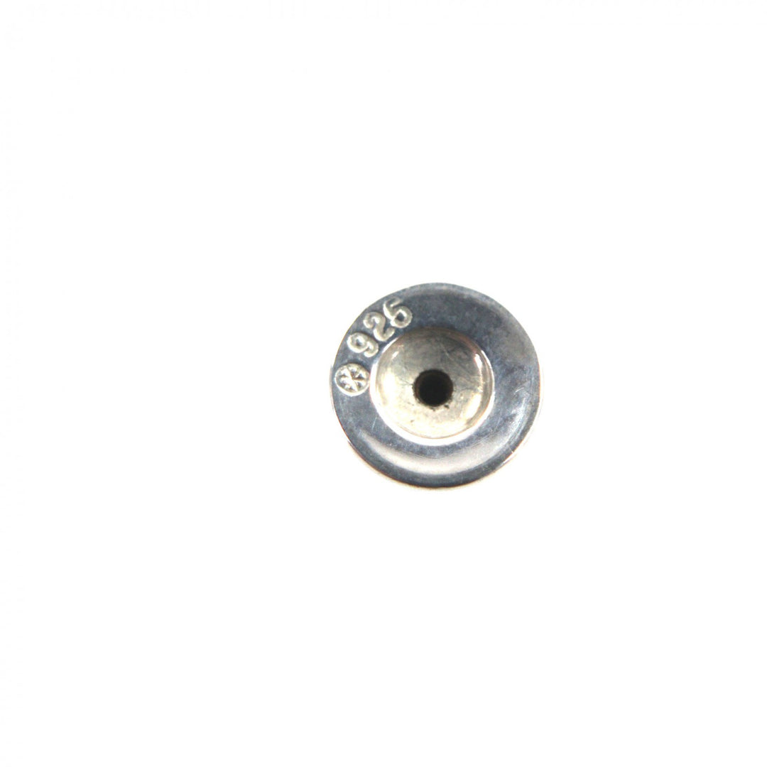 Excellent CHROME HEARTS Pierce Curved teardrop For one ear Silver 925