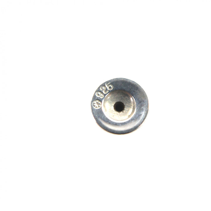 Excellent CHROME HEARTS Pierce Curved teardrop For one ear Silver 925