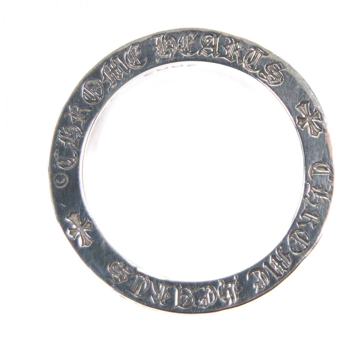 Great CHROME HEARTS Ring Spacer ring FUCK YOU 0.2 "" Silver 925 mens