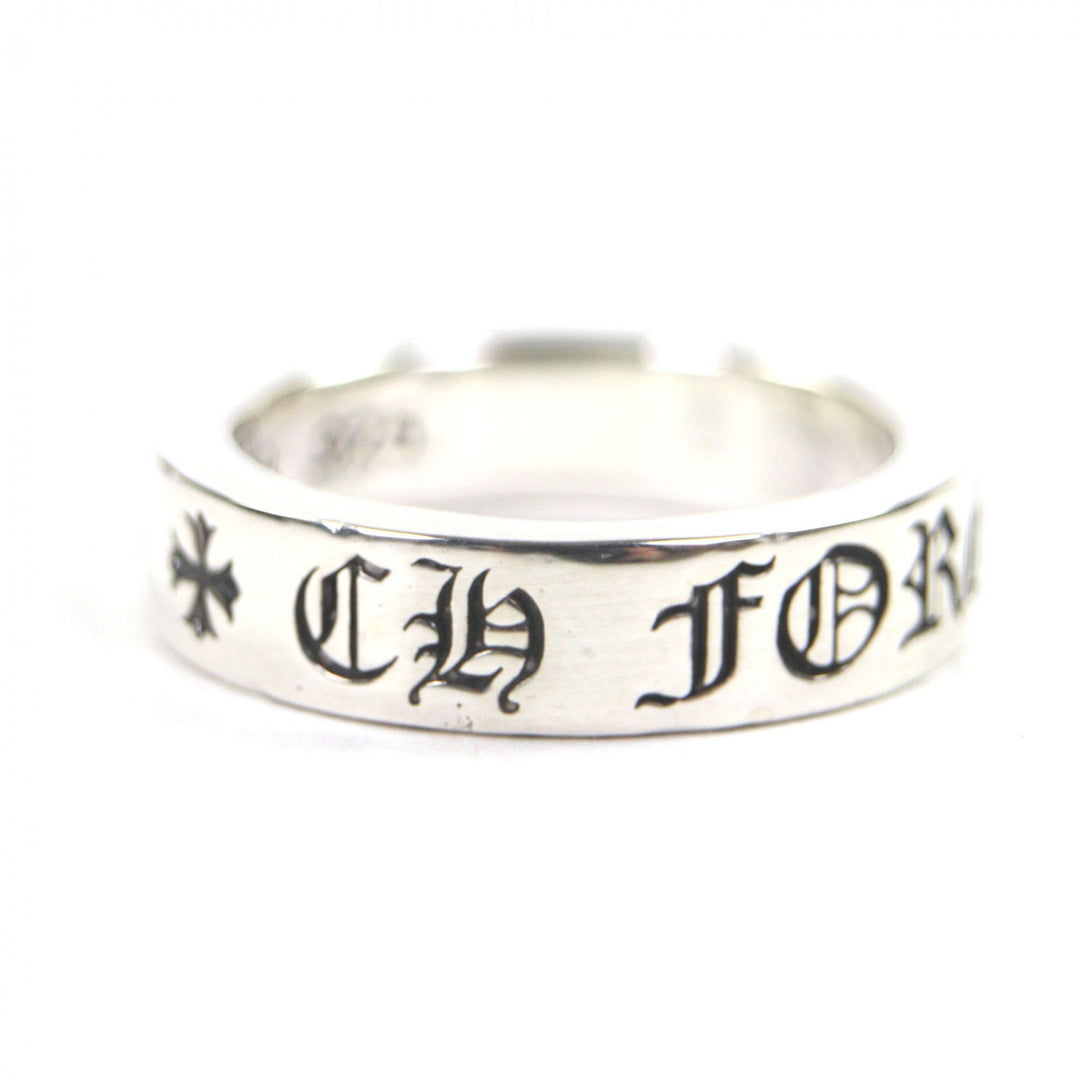 Great CHROME HEARTS Ring Spacer Ring Forever 0.2"" Silver 925 mens