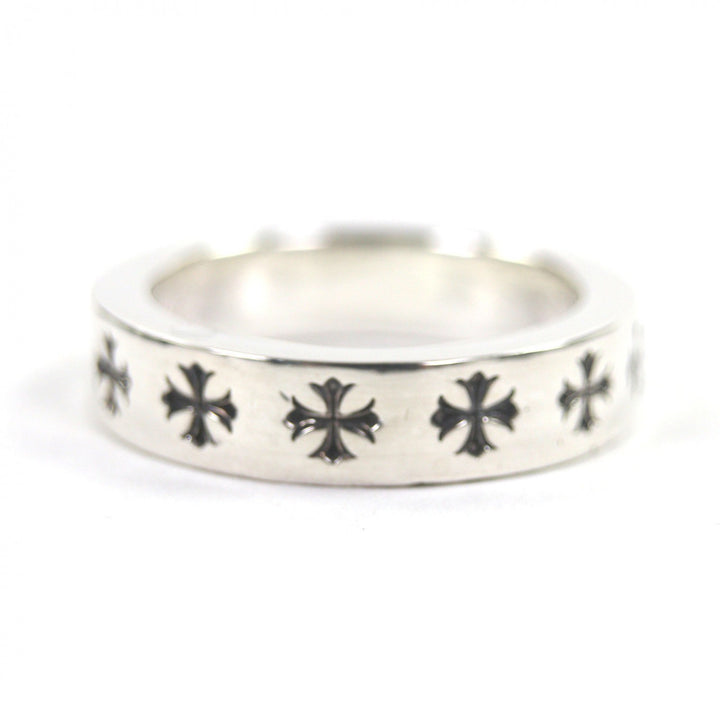 Great CHROME HEARTS Ring Spacer Ring Forever 0.2"" Silver 925 mens