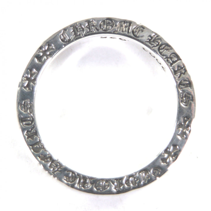 Great CHROME HEARTS Ring Spacer Ring Forever 0.2"" Silver 925 mens