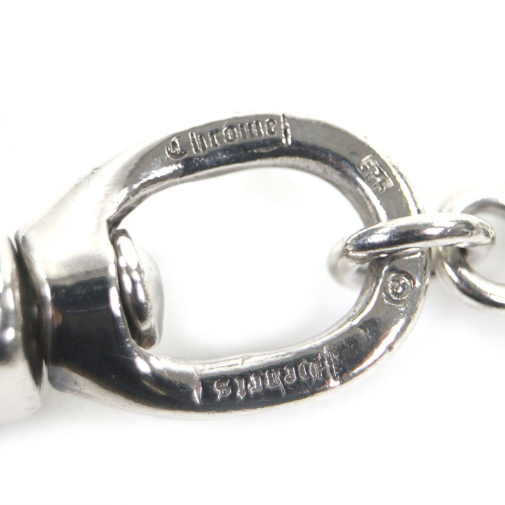 Great CHROME HEARTS 1BALL SHORT-S 1 Clip Short Celtic Ball 13 Links Wallet Chain