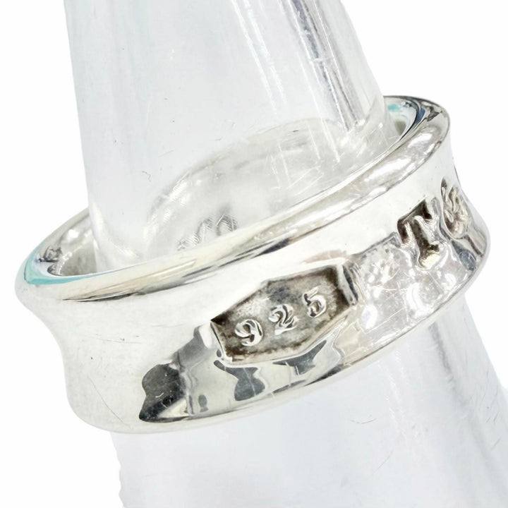 Great TIFFANY&Co. Ring ring 1837 Narrow Ring Medium Silver 925 Women
