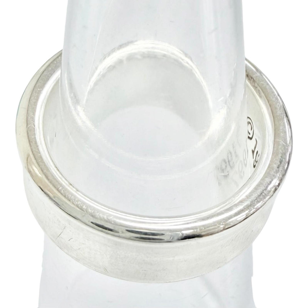 Great TIFFANY&Co. Ring ring 1837 Narrow Ring Medium Silver 925 Women