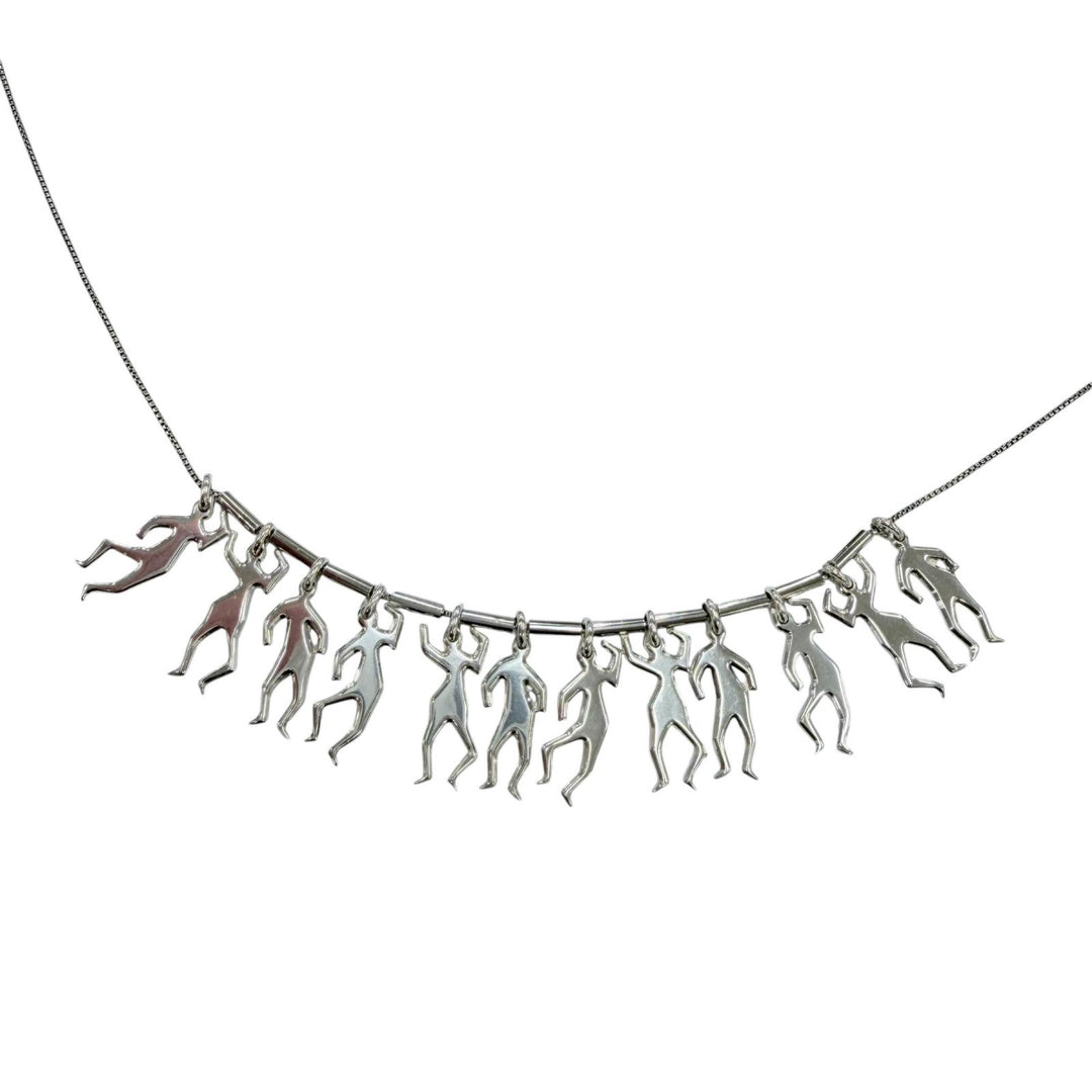 Excellent BOTTEGAVENETA Necklace long Silver AG925 Women