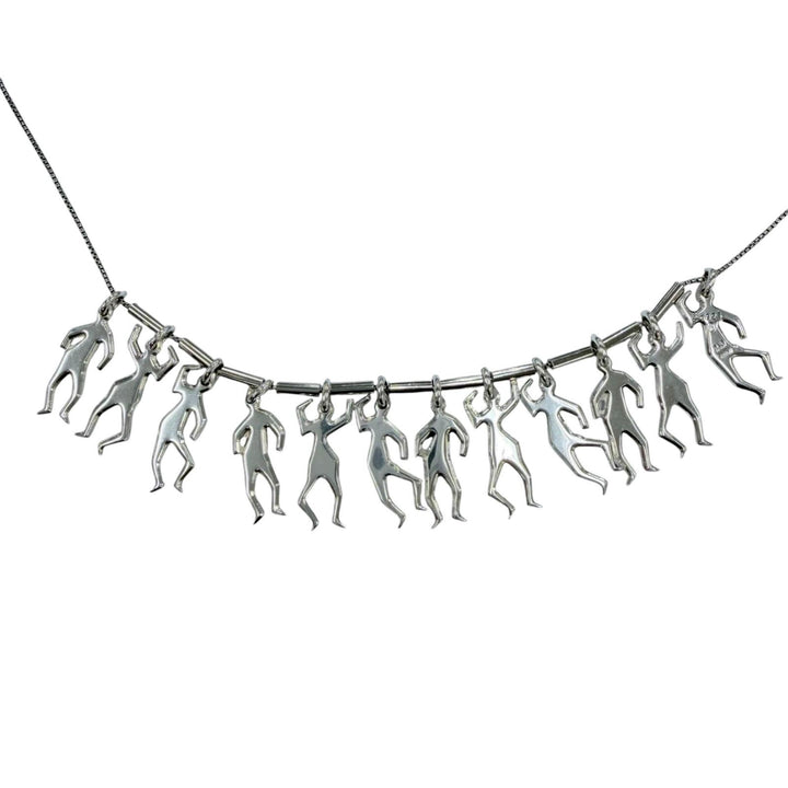 Excellent BOTTEGAVENETA Necklace long Silver AG925 Women
