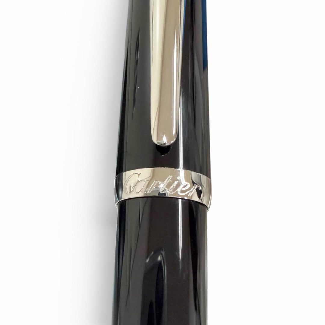 Excellent Cartier Ballpoint pen roadster de cartier Twist type black