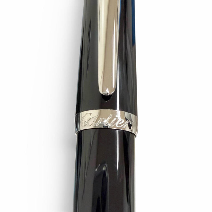 Excellent Cartier Ballpoint pen roadster de cartier Twist type black
