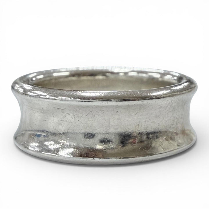 Great TIFFANY&Co. Ring 1837 Narrow Ring Medium Current product Silver 925 Women