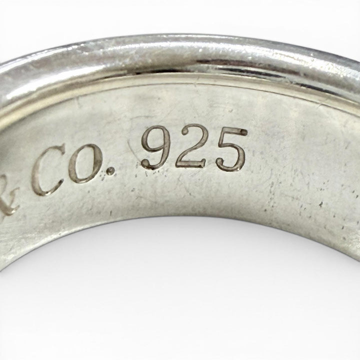Great TIFFANY&Co. Ring 1837 Narrow Ring Medium Current product Silver 925 Women