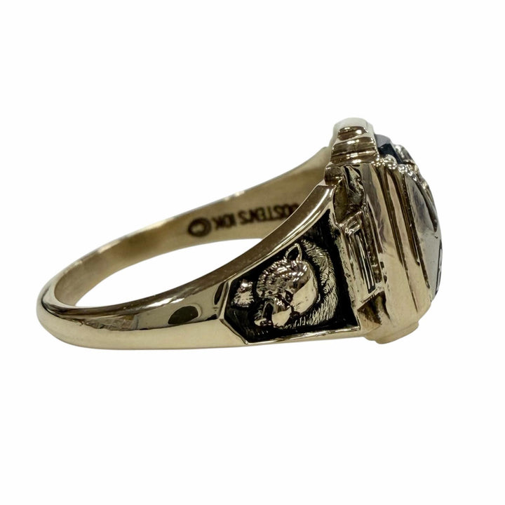 Great JOSTENS Ring gold 10K mens