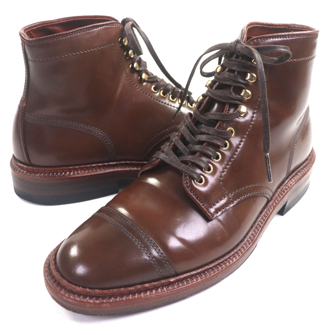 Great ALDEN short boots RAVELLO CORDOVAN Brown Cordovan mens 6 D0829H