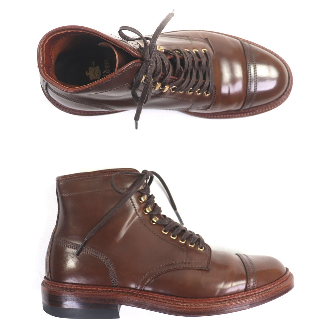 Great ALDEN short boots RAVELLO CORDOVAN Brown Cordovan mens 6 D0829H